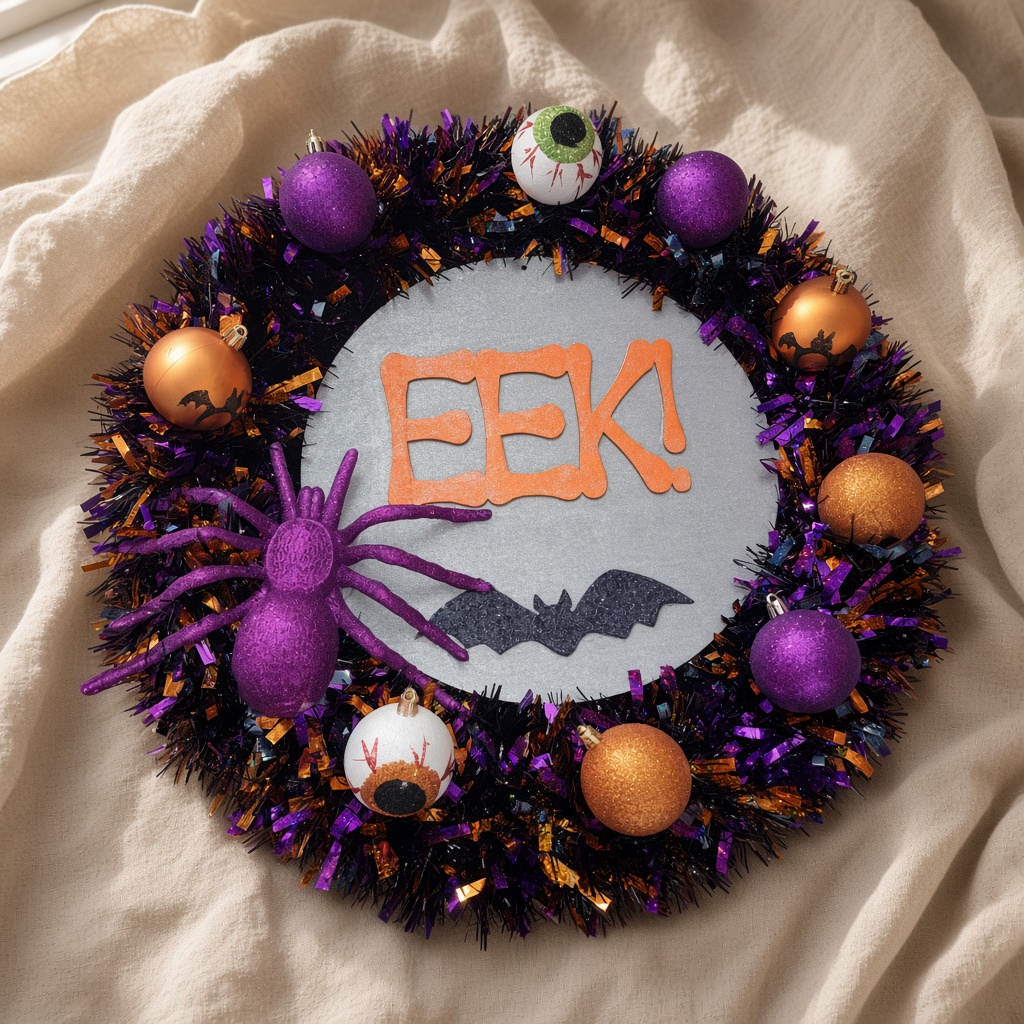 EEK! Halloween wreath